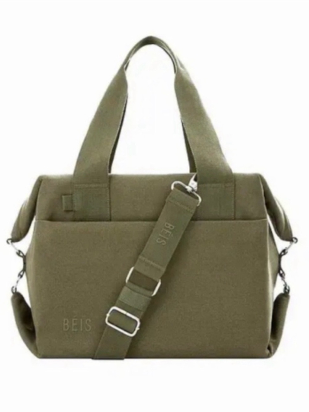 BEIS| Collapsible Lunch Insulated Box tote| Green| Sun spots flaw